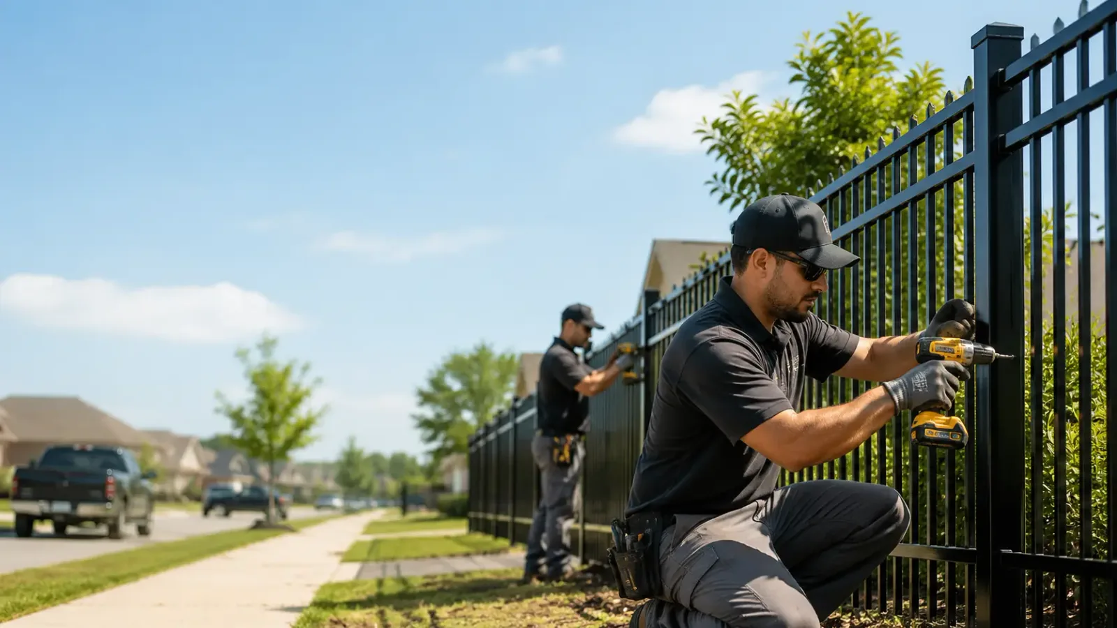 Metal Fence Installation in Peru, IN